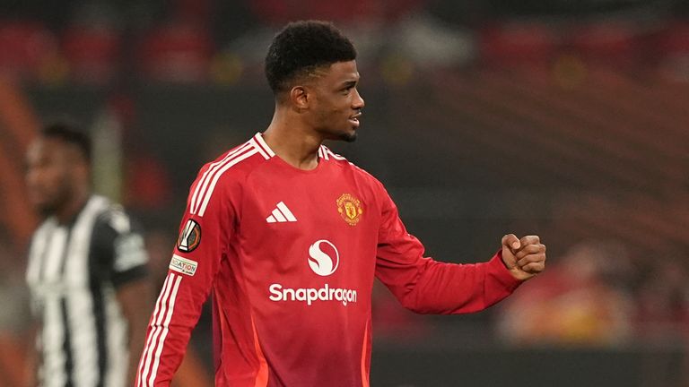 Amad Diallo đang là cầu thủ hay nhất của MU