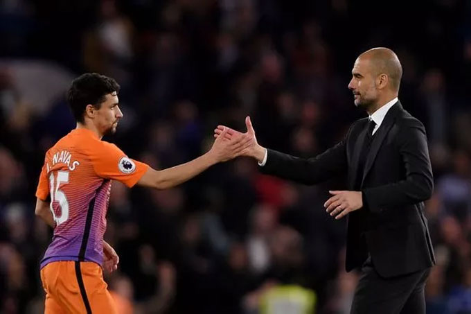 Pep và Navas đã có 1 năm làm việc chung khá ăn ý