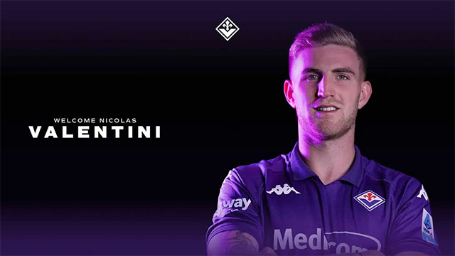 Valentini đã đồng ý chơi cho Fiorentina đến năm 2019