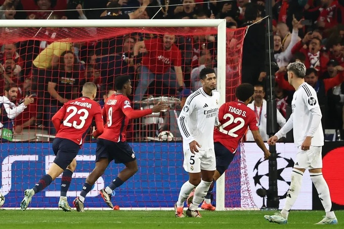 Matias Fernandez-Pardo từng cùng Lille đánh bại Real Madrid ở Champions League mùa này.