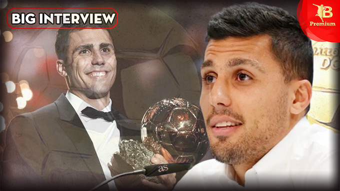 Rodri ngạc nhiên về phát ngôn của Ronaldo liên quan đến Quả bóng vàng