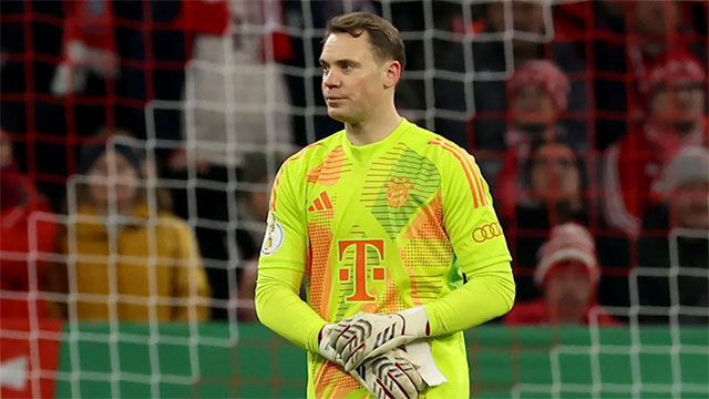 Neuer chỉ còn hợp đồng với Bayern đến cuối mùa