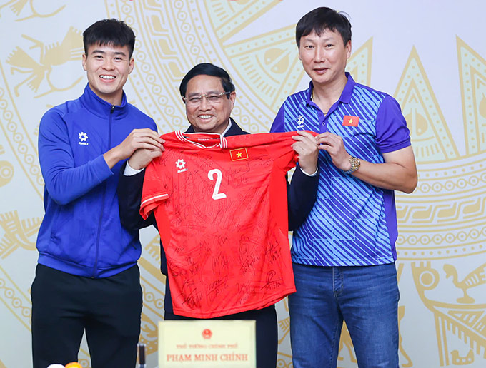 Thủ tướng Phạm Minh Chính chúc mừng ĐT Việt Nam vô địch AFF Cup 2024 