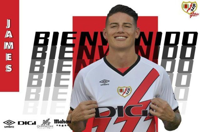 James từng nhận được rất nhiều kỳ vọng khi gia nhập Vallecano