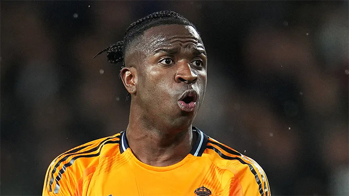 Vinicius sẽ chỉ phải ngồi ngoài 2 trận đấu tại La Liga