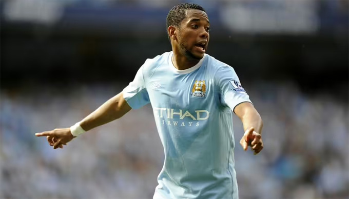  Robinho khi còn khoác áo Man City