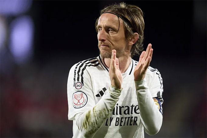 Modric sẽ vắng mặt trong trận bán kết Siêu Cúp Tây Ban Nha giữa Real Madrid và Mallorca