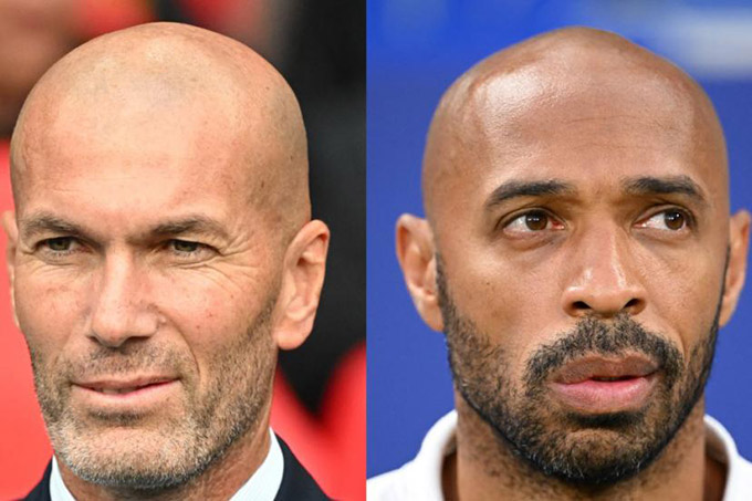 Zidane và Henry đều là ứng viên cho chiếc ghế HLV trưởng ĐT Pháp sau World Cup 2026