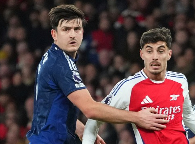 Maguire có nhiệm vụ kèm chặt Havertz