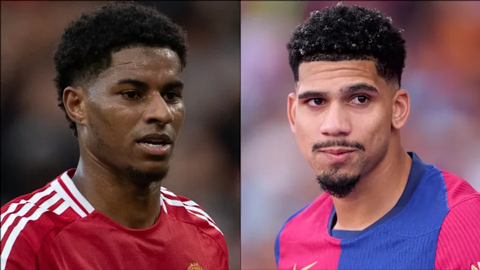 MU tính đổi Rashford lấy Araujo của Barca - Bongdaplus.vn