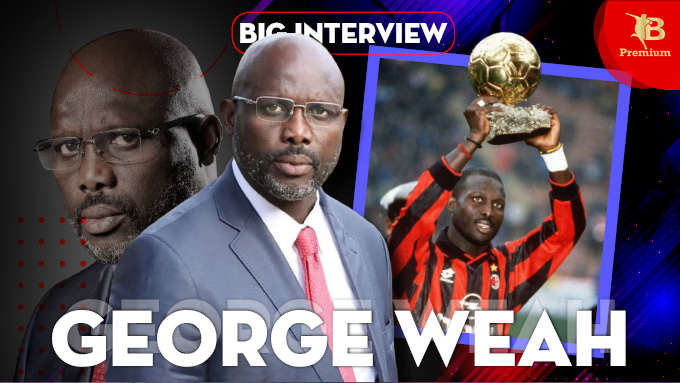 Từ một cậu bé mồ côi ở khu ổ chuột, George Weah đã giành Quả bóng Vàng năm 1995