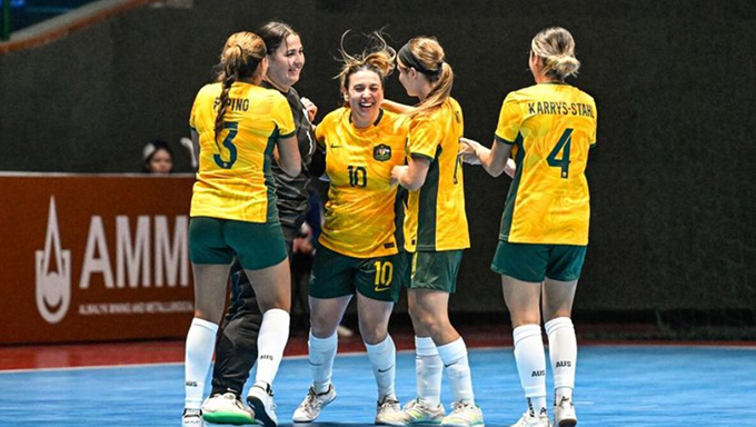  Australia đại thắng Turkmenistan với tỷ số đậm 6-1