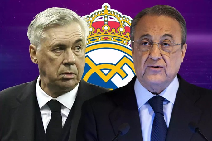 Carlo Ancelotti đang mất điểm trầm trọng với Florentino Perez