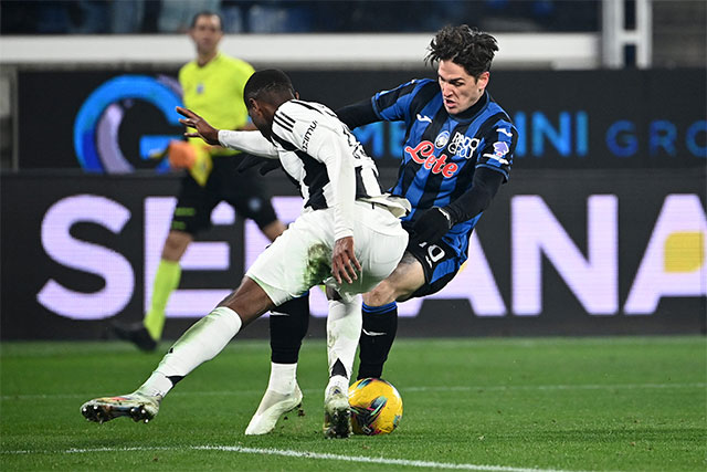 Juventus không thắng được Atalanta dù đã vượt lên dẫn trước