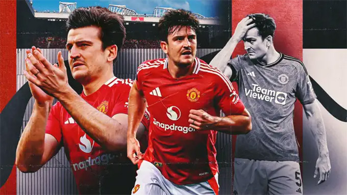 Harry Maguire luôn như một chiến binh bền bỉ tại MU
