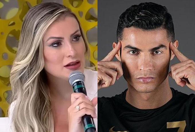 Ronaldo bị Andressa Urach bóc mẽ