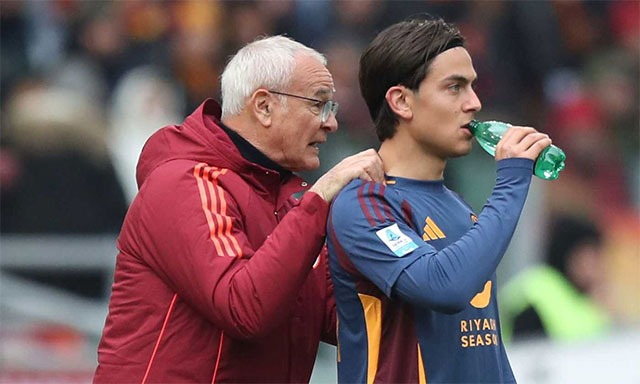 Nhiều khả năng HLV Ranieri sẽ cho Dybala đá chính ở trận đấu tới