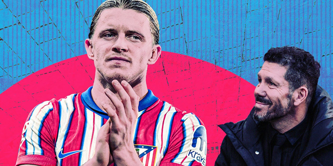 Gallagher đang dần trở thành cầu thủ quan trọng bậc nhất trong chiến thuật mới của Simeone tại Atletico
