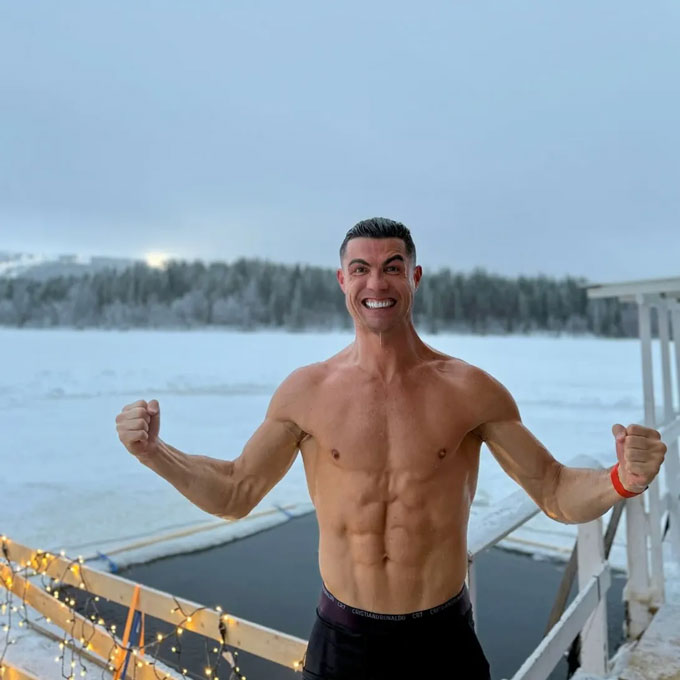 Cristiano Ronaldo duy trì thể lực rất tốt