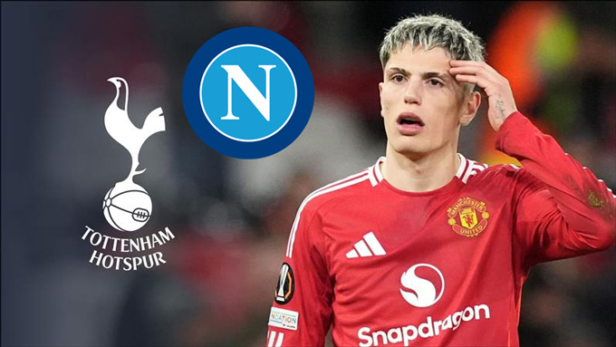 Tottenham và Napoli có thể từ bỏ việc theo đuổi Garnacho