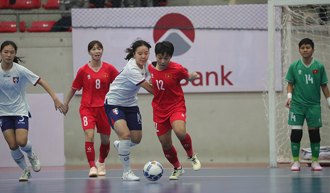 ĐT futsal nữ Việt Nam hướng đến tấm vé dự World Cup futsal nữ 2025