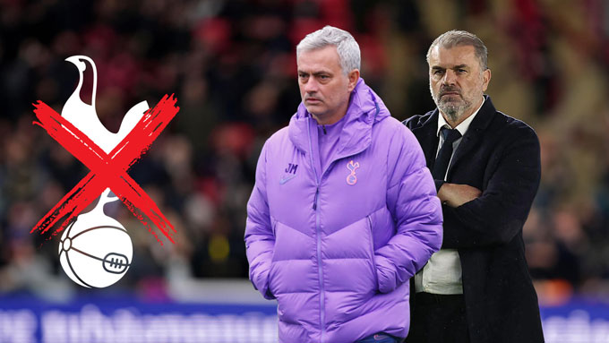 Mourinho được liên hệ dẫn dắt Tottenham thay Postecoglou