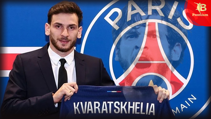 Với "bom tấn" Kvaratskhelia, tham vọng của PSG sẽ được đóng thức