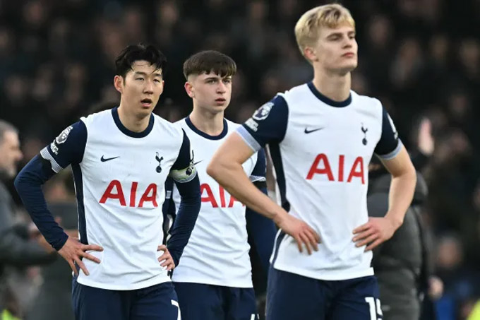 Các cầu thủ Tottenham đang thi đấu rất bết bát