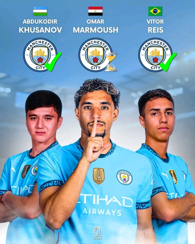 Man City đã mang về 3 tân binh trong tháng 1