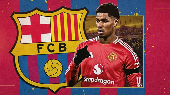 Barca quyết tâm chiêu mộ Rashford