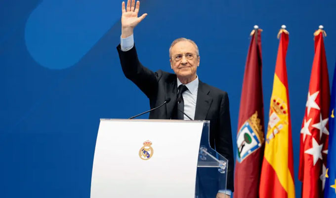 Chủ tịch Florentino Perez của Real