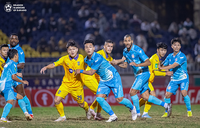 SHB.ĐN đứng cuối BXH V.League 