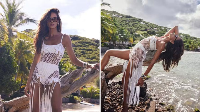 Izabel Goulart mạo hiểm chụp hình