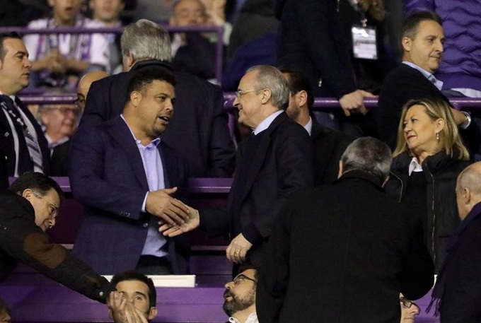 Ronaldo nhiều khả năng sẽ không dự khán trận Valladolid vs Real Madrid cùng sếp cũ Florentino Perez.