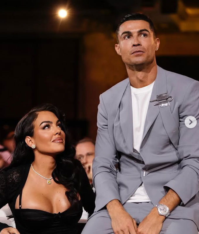 Cristiano Ronaldo và Georgina Rodriguez đang xung đột