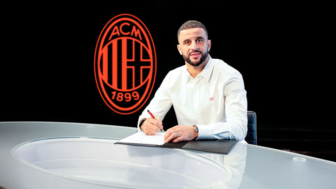 Kyle Walker đầu quân cho Milan