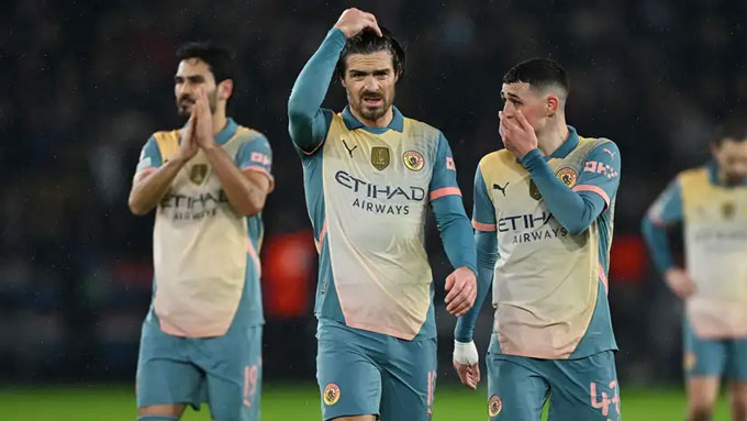 Man City đang trải qua mùa giải khó khăn