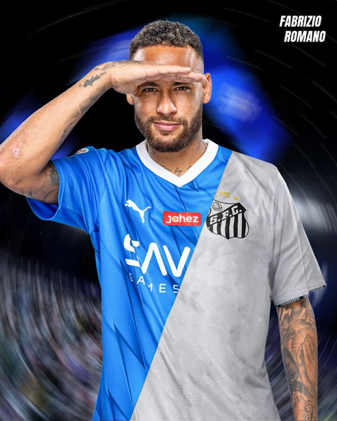 Romano xác nhận Neymar sẽ trở lại Santos sau khi chia tay Al Hilal