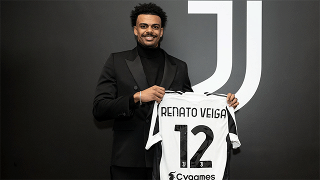 Veiga sẽ chơi cho Juventus trong phần còn lại của mùa giải