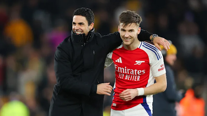 Tierney ở lại Arsenal đến hết mùa này