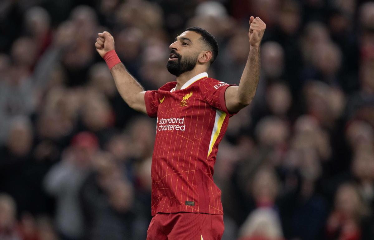 Đây là lần thứ năm trong 8 mùa giải tại Liverpool, Salah có hơn 20 bàn thắng ở Premier League