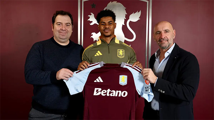 Rashford sẽ có nửa sau mùa giải để khẳng định bản thân tại Aston Villa