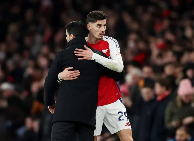 Arteta tin tưởng hoàn toàn vào Havertz