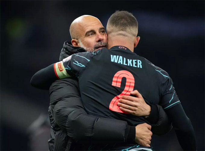 Guardiola có mối quan hệ rất tốt với Walker