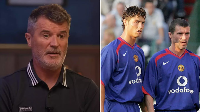 Roy Keane bỏ quên Ronaldo trong danh sách những ngôi sao đẳng cấp tại MU