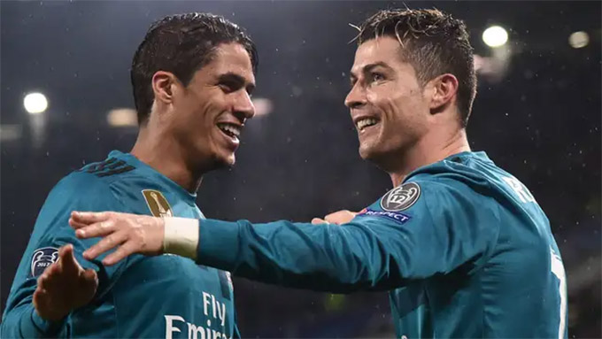 Varane tiết lộ CR7 chính là động lực thúc đẩy anh khi còn là cầu thủ