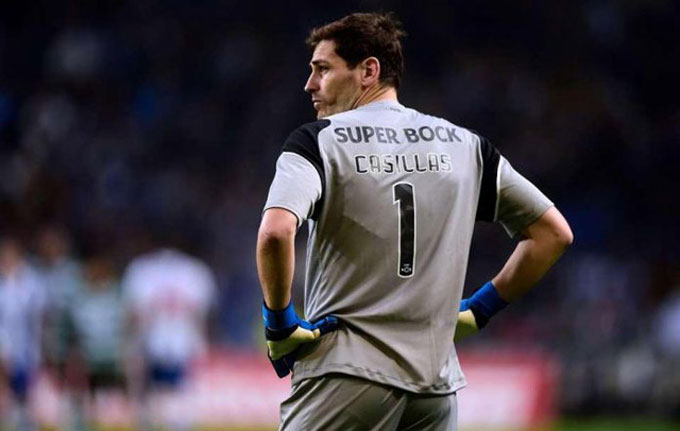 Iker Casillas khi còn khoác áo Real