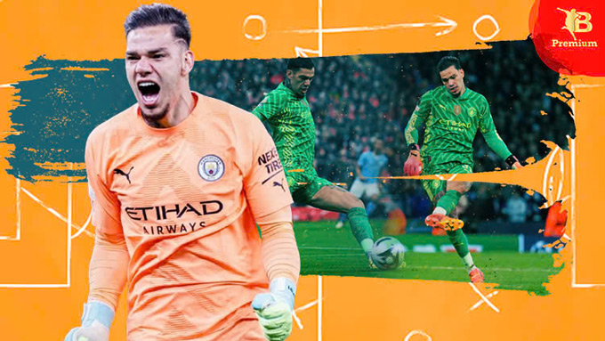 Ederson rất giỏi ở khoản kiến tạo