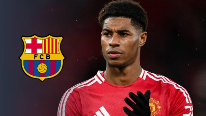 Rashford từng được liên hệ gia nhập Barca trong tháng 1 nhưng không thành công