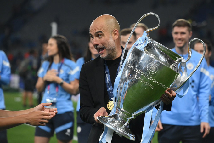 Pep đã giúp Man City thống trị bóng đá Anh và vô địch Champions League